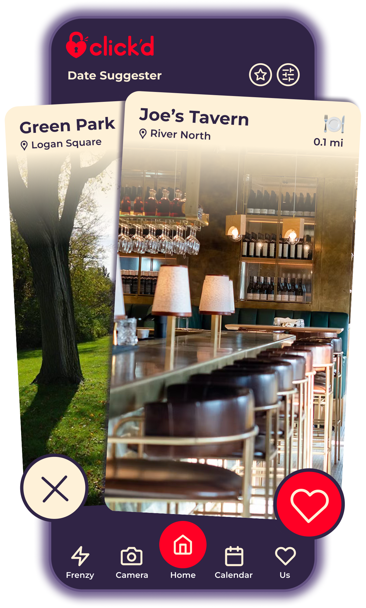 App screen